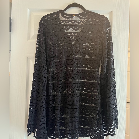 PilyQ coverup, black, long sleeve - Picture 3 of 9